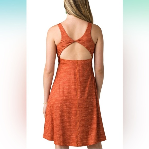 prana Skypath Dress in color Liqeuer Riptide, size M - Picture 2 of 6